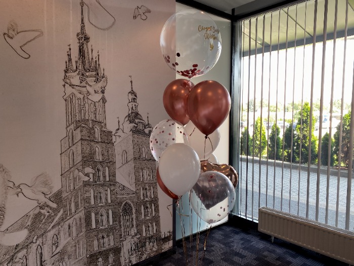 Bukiet z dowolnym napisem