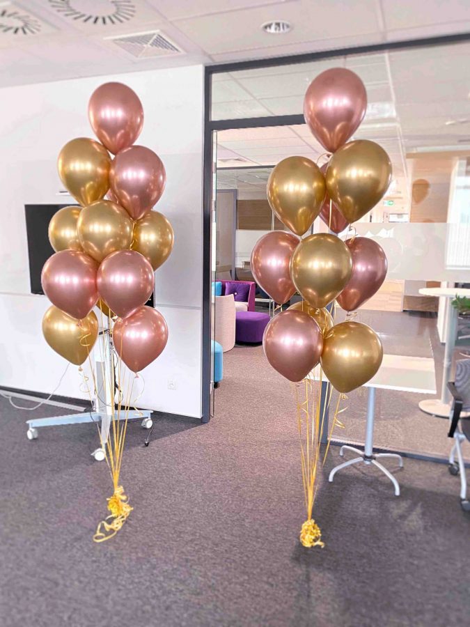 Bukiet balonowy z 11 balonów w kolorze glossy