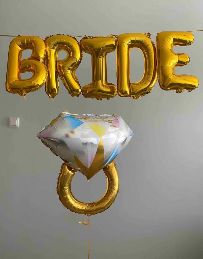 Zestaw balonów dla narzeczonej