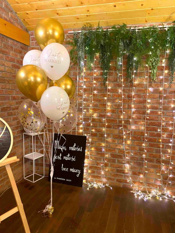 Bukiet na wesele z 9 balonów