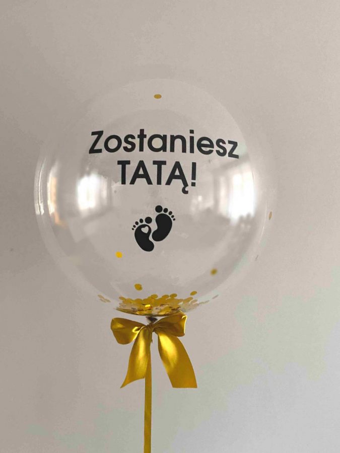 Balon zostaniesz tatą