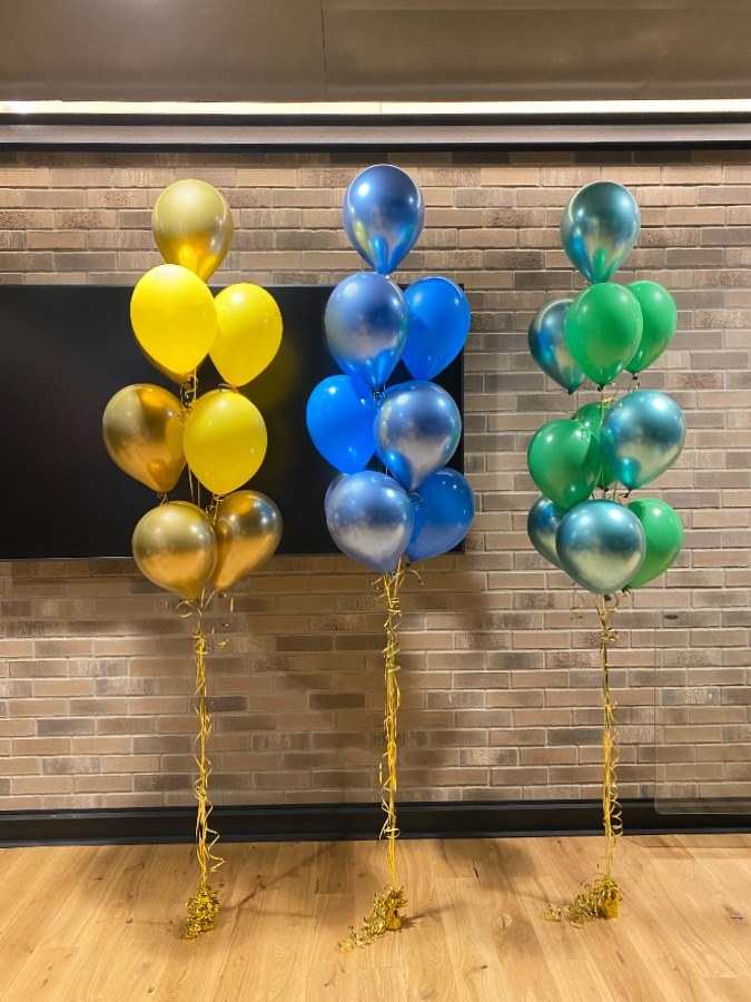 30 balonów z helem – różne kolorze