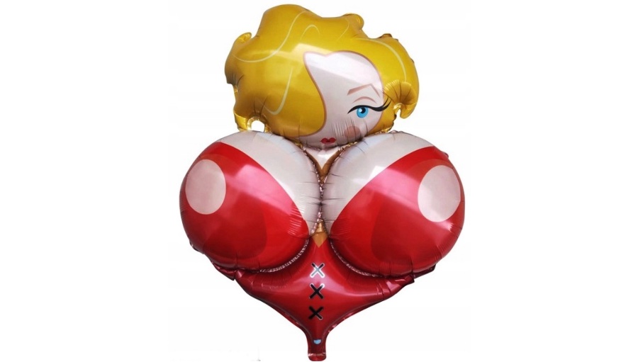 Śmieszny balon na wieczór kawalerski