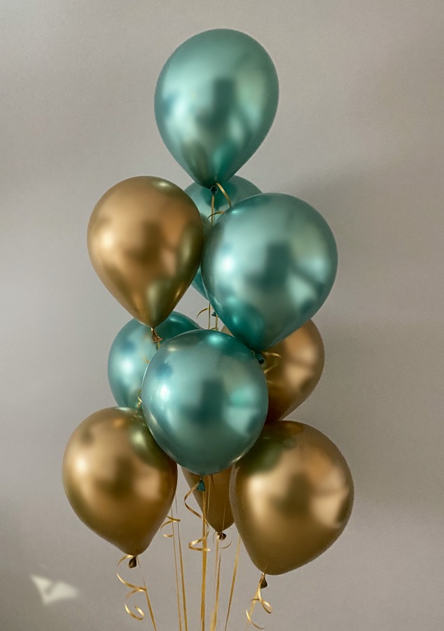 Bukiet balonowy z 10 balonów lateksowych