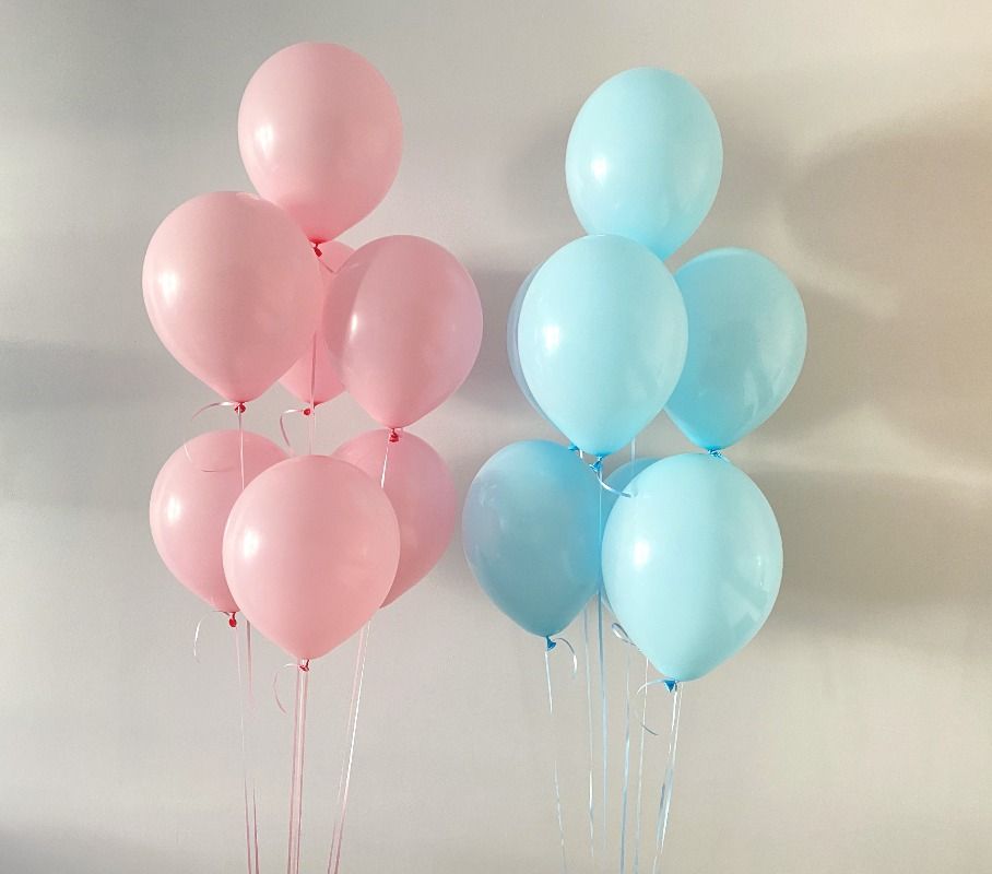 14 balonów lateksowych z helem