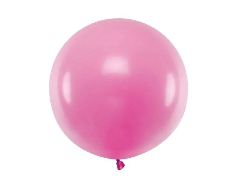 Balon okrągły w kolorze Pastel Fuchsia