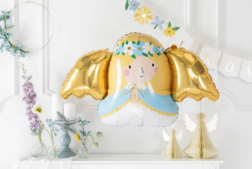 Balon foliowy Aniołek 103 cm z helem