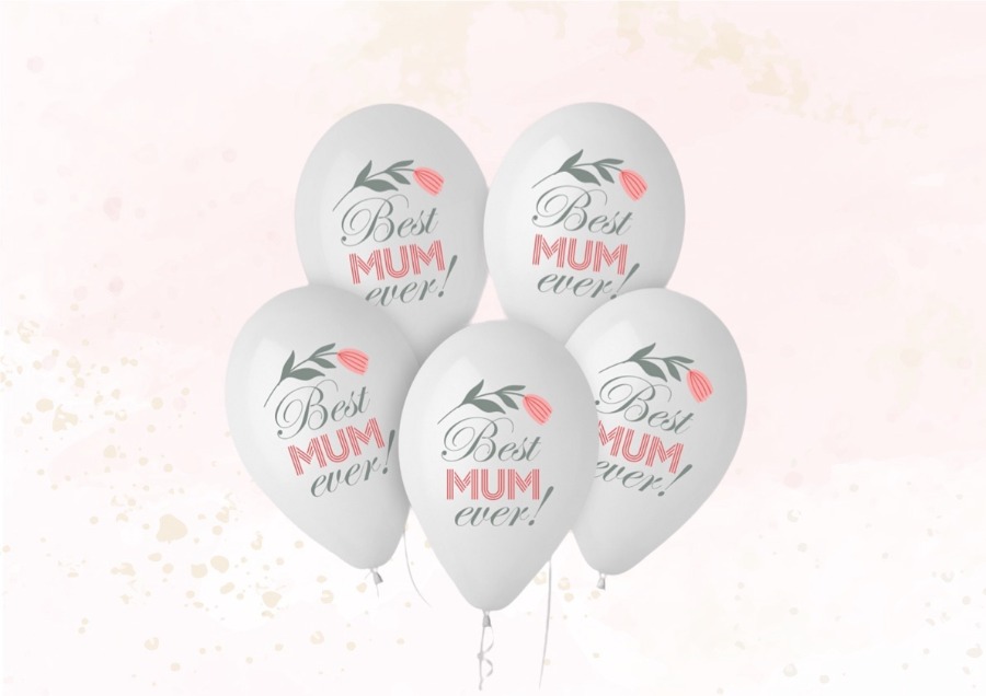 Balon lateksowy Best Mum Ever