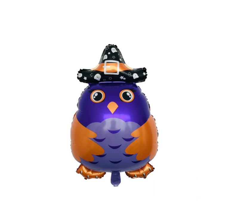 Balon sowa duszek z helem