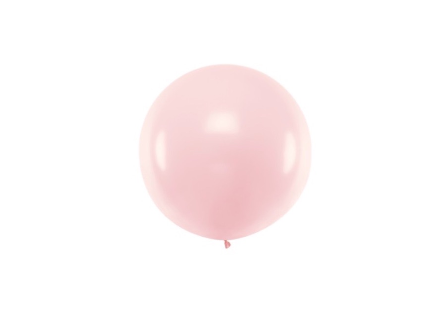 Balon Gigant 100 cm, blady różowy