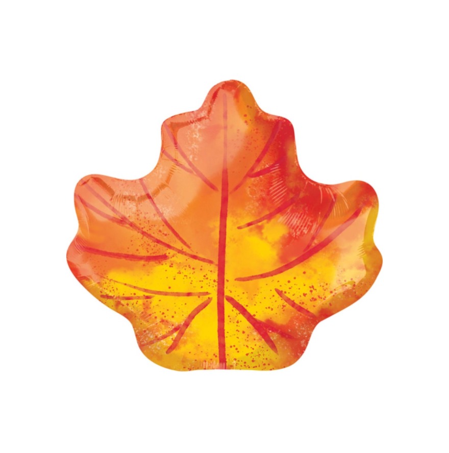 Balon foliowy listek 40 cm x 53 cm