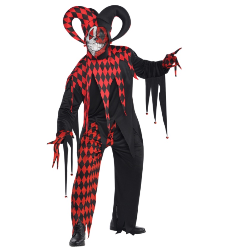 Kostium szalony Błazen rozmiar M/L