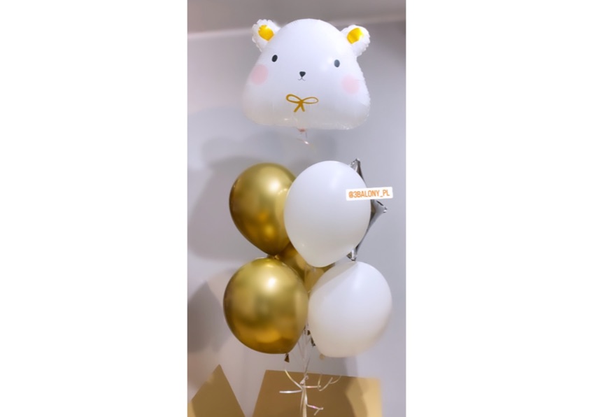 Zestaw z misiem w pudełku