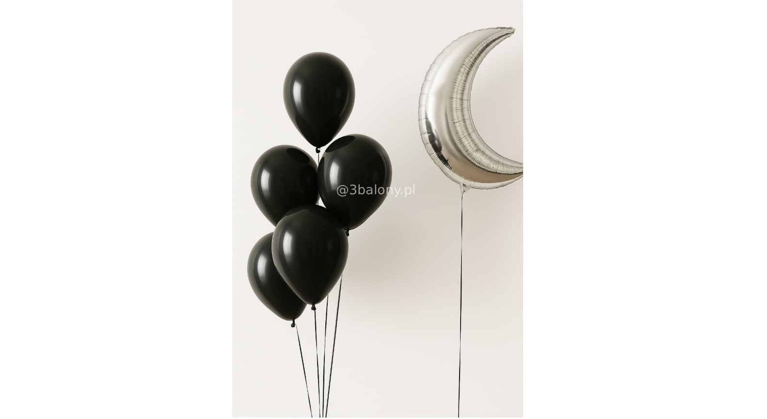 Zestaw balonów z księżycem