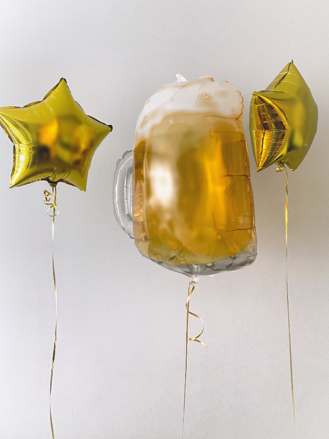 Urodzinowe balony dla Pana z helem