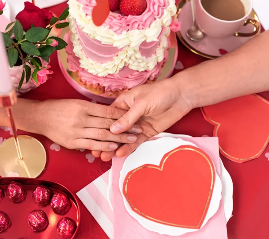 Serwetki czerwone Serce 20 szt.