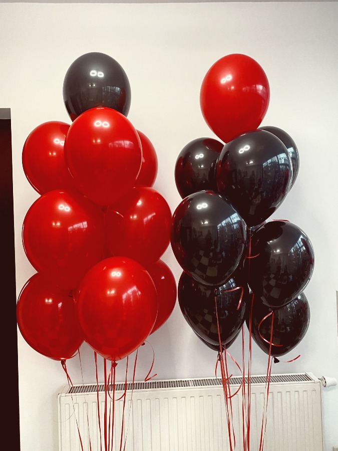 Zestaw yinyang 10 czarnych + 10 czerwonych