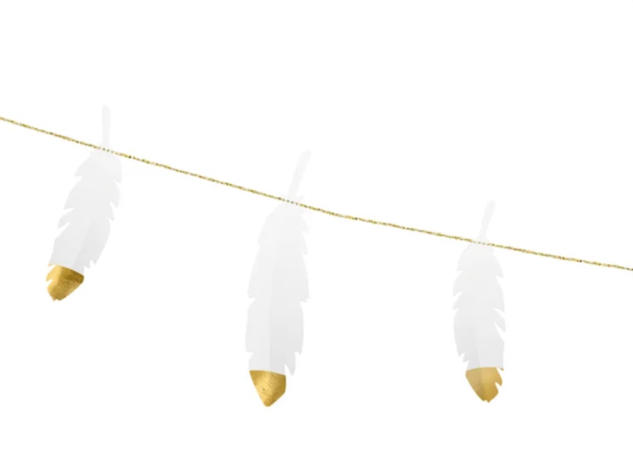 Girlanda Piórka, rozmiar 1,6 m