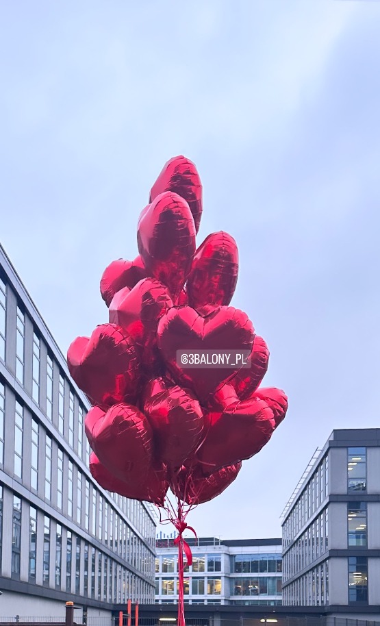 20 serduszek w jednym dużym bukiecie ❤️