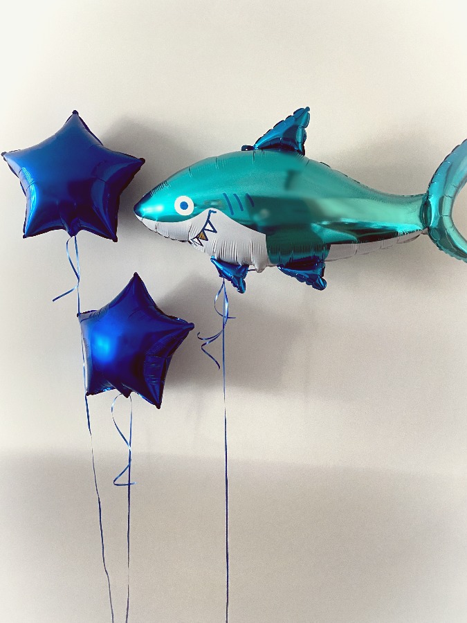 Balon rekin oraz balony gwiazdki