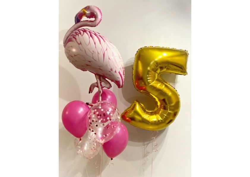 Zestaw na 5 urodziny dla dziewczynki