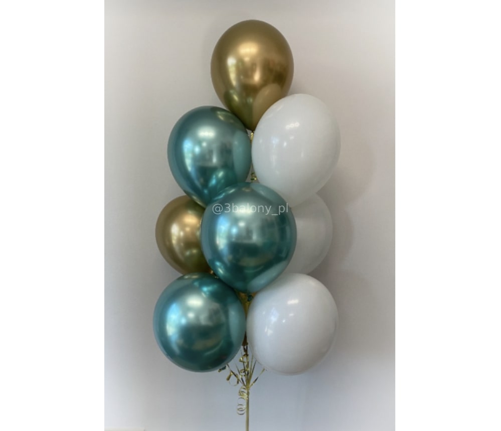 9 balonów w bukiecie