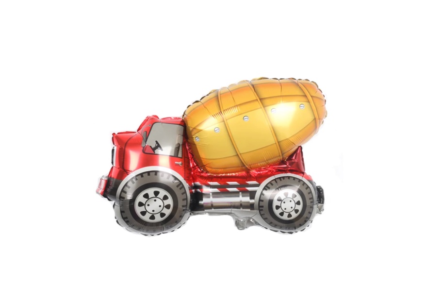 Balon foliowy betoniarka 83 cm x 69 cm