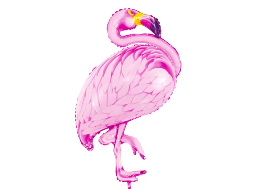 Balon foliowy różowy flaming