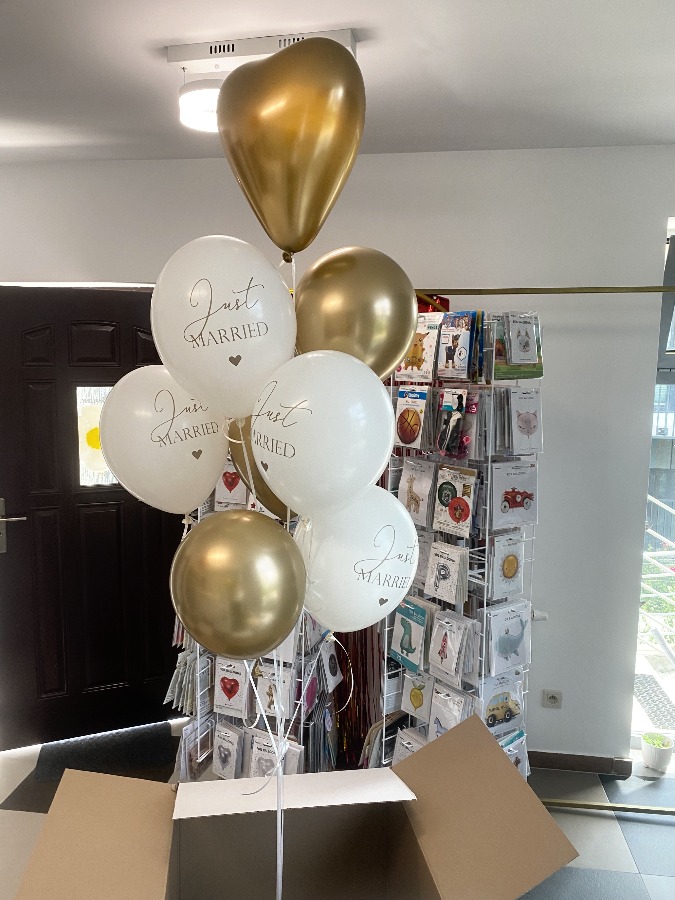 Bukiet na wesele z 8 balonów