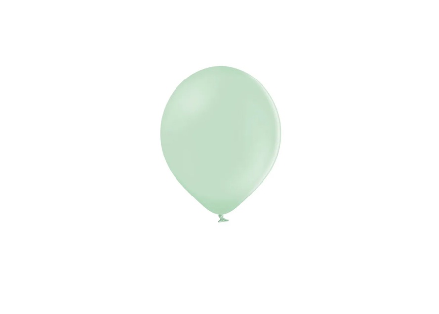 Balon lateksowy w kolorze pastel Kiwi Cream