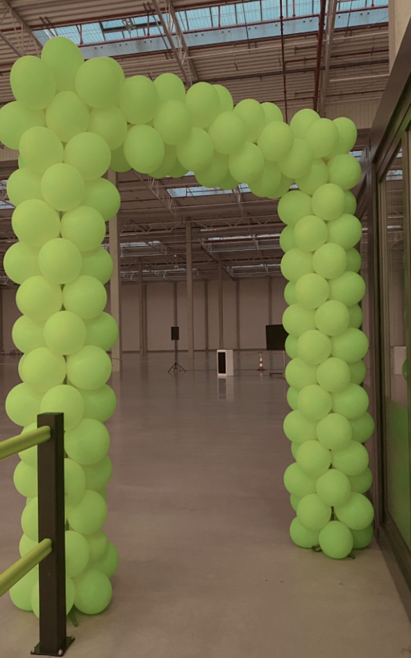 Brama balonowa na otwarcie firmy oraz jubileusze