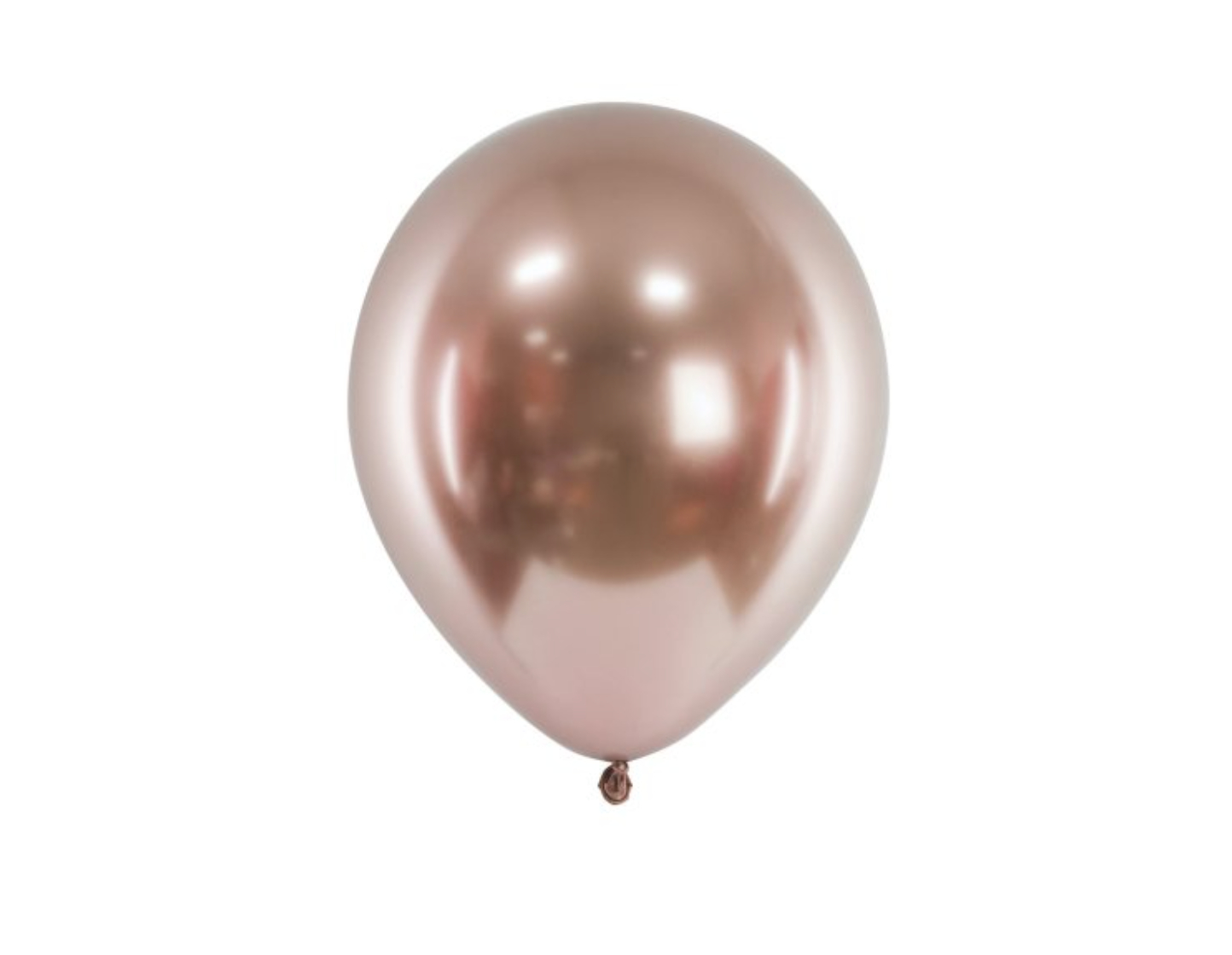 Balon w kolorze gold rose