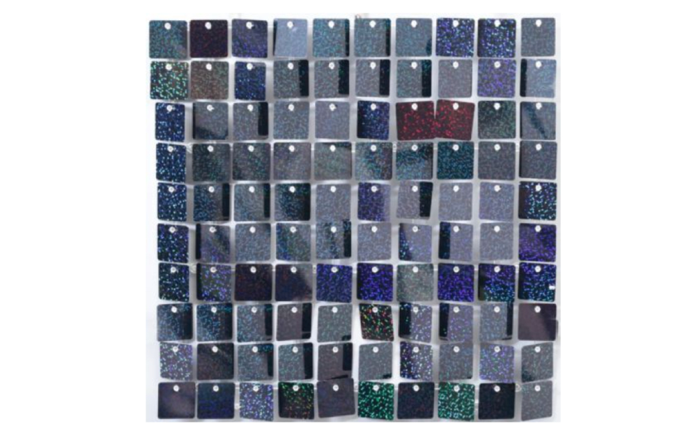 Wynajem panel cekinowy w kolorze granatowym, 30×30 cm