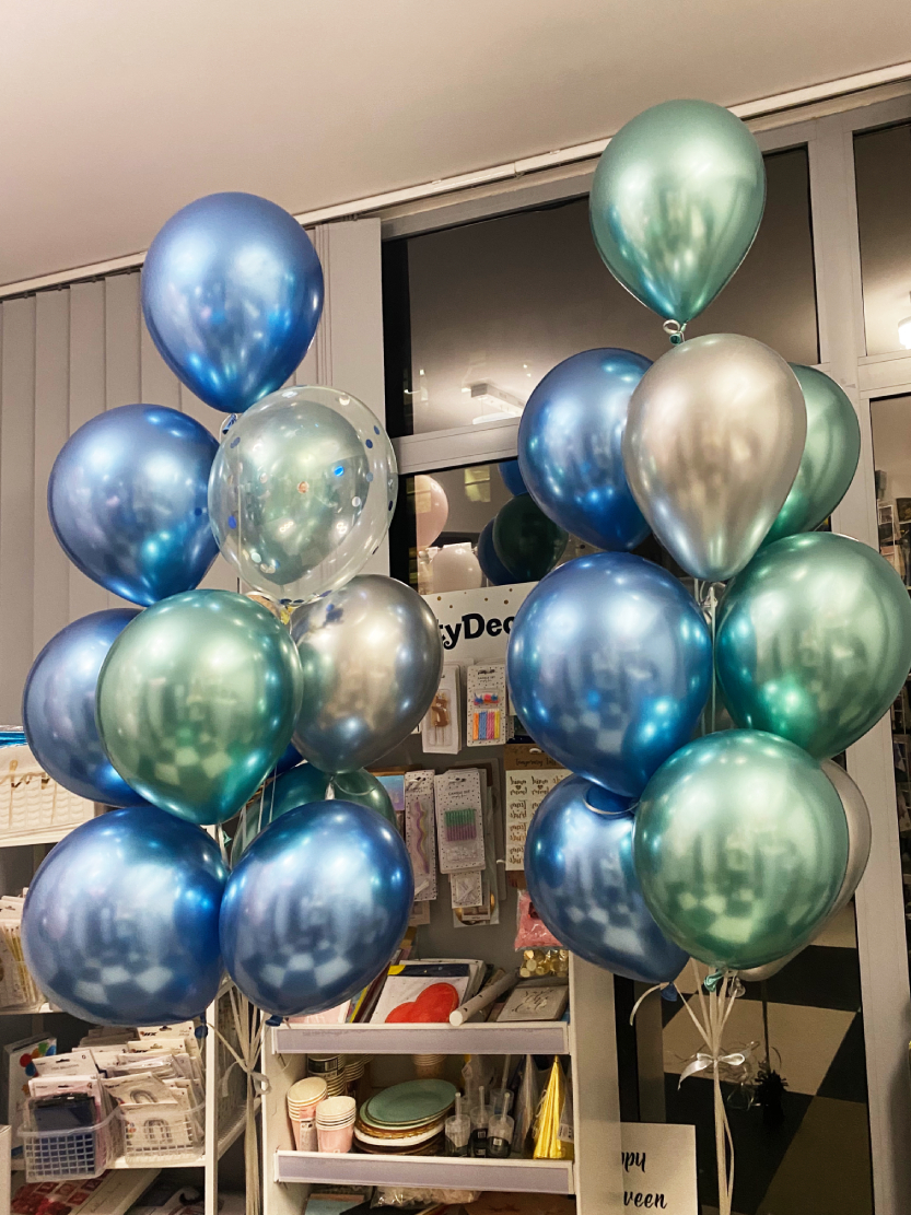 18 balonów w dwóch bukietach