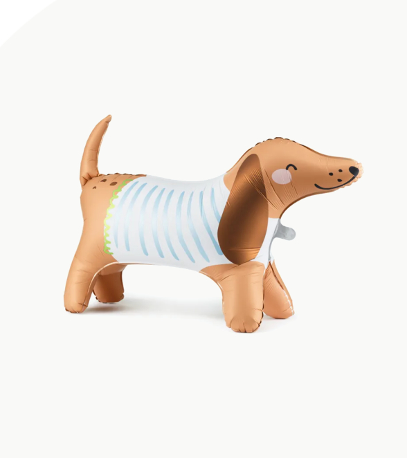 Stojący balon foliowy jamnik