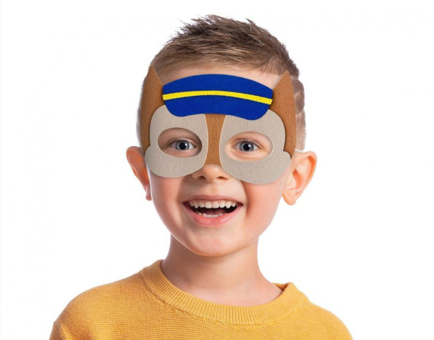 Maska filcowa Psia Brygada – Policjant 1