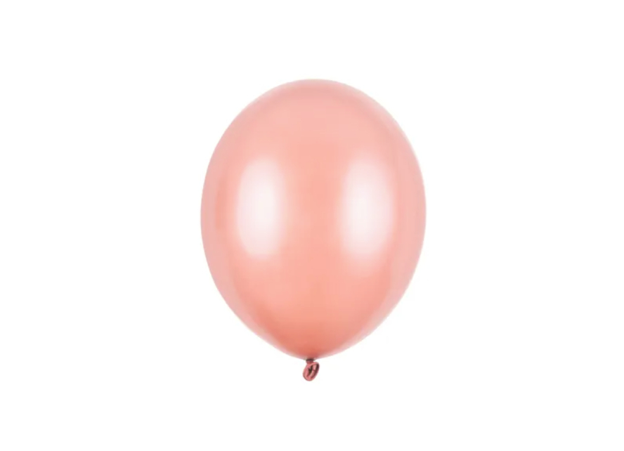 Balon lateksowe półprzezroczysty rose gold
