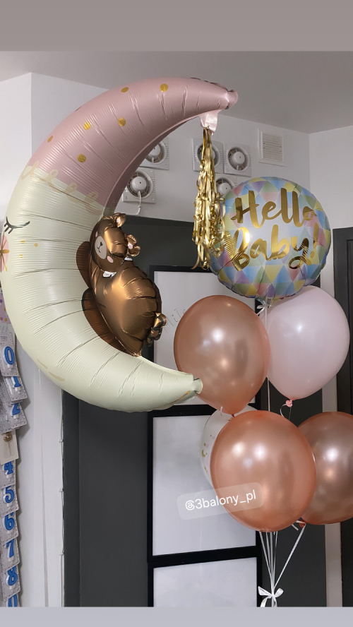 Zestaw balonów Hello Baby