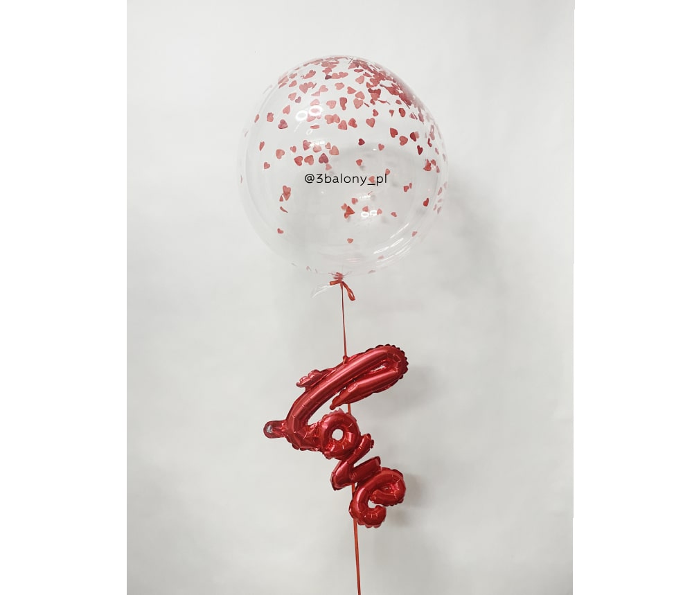 Balonowe love – balon z helem