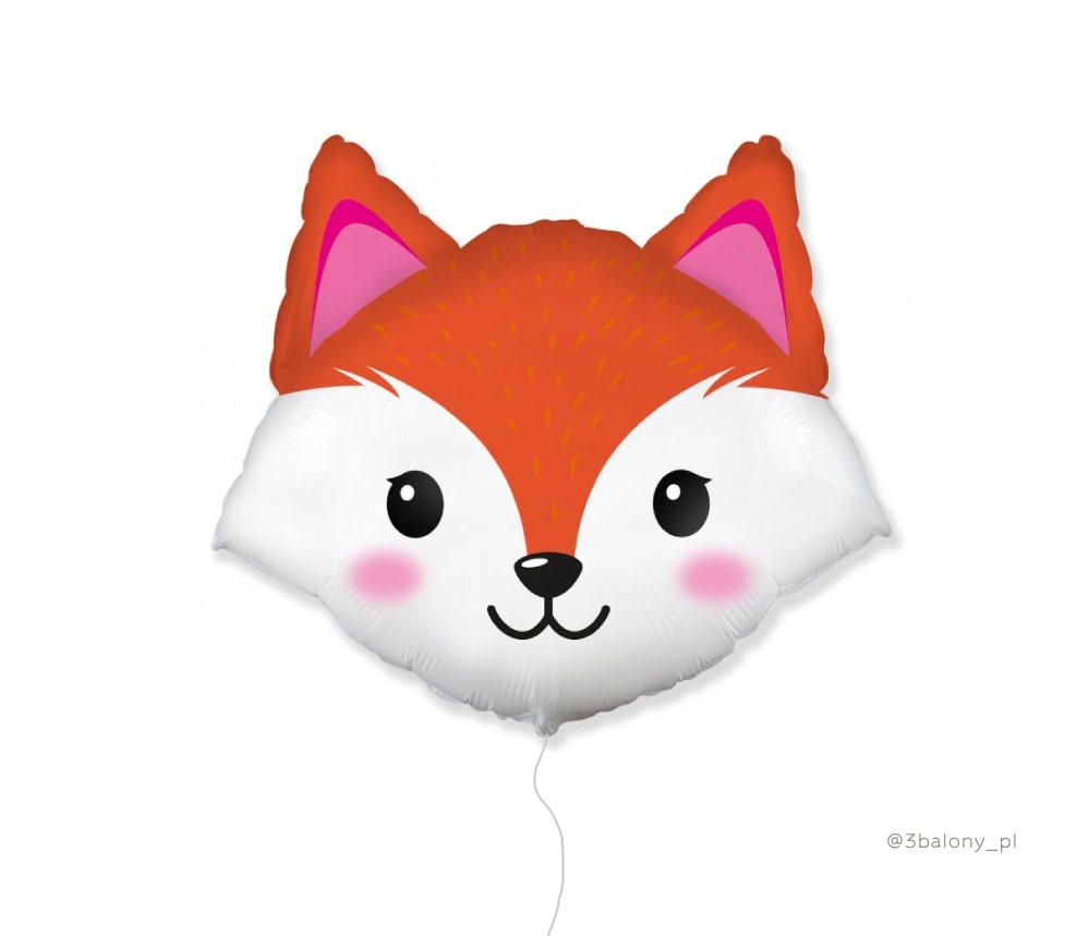 Balon foliowy lisek z helem