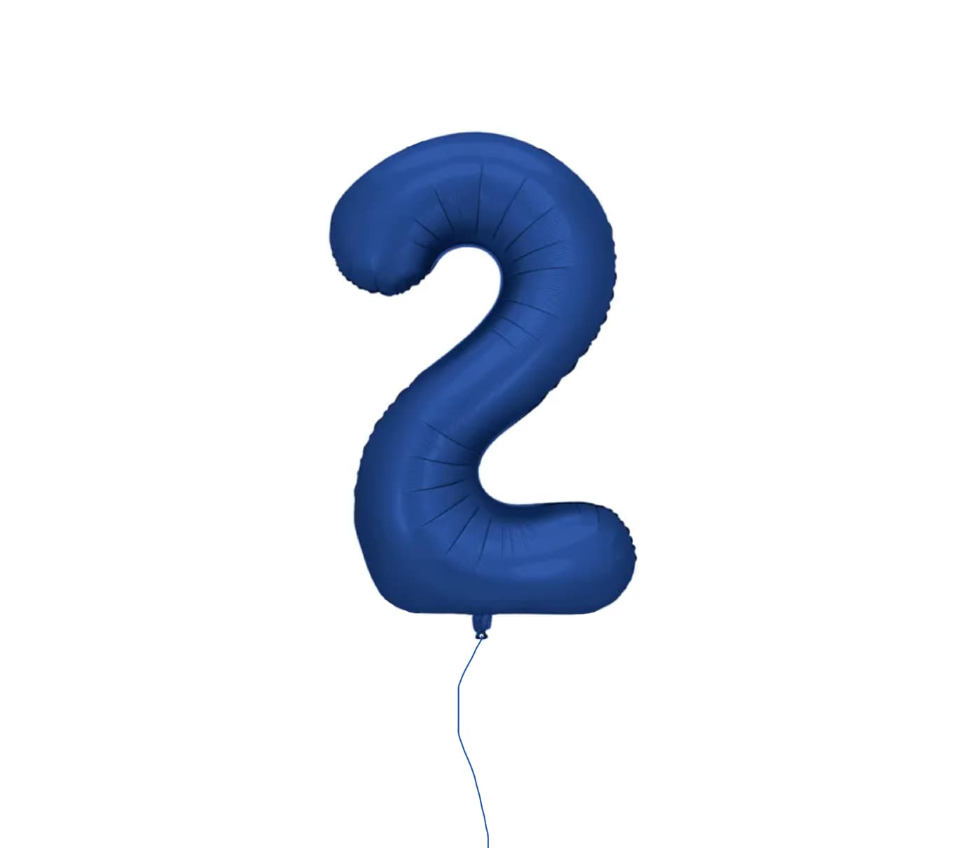 Balon foliowy cyfra 2 w granatowym kolorze