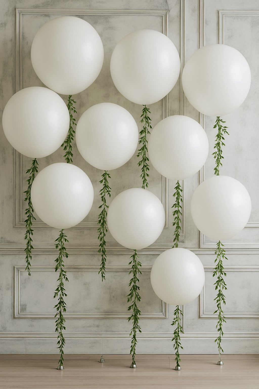 Zestaw 10 balonów w kształcie kuli