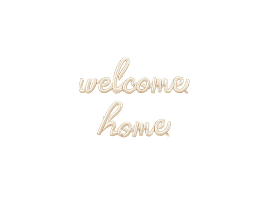 Balony foliowe Welcome Home