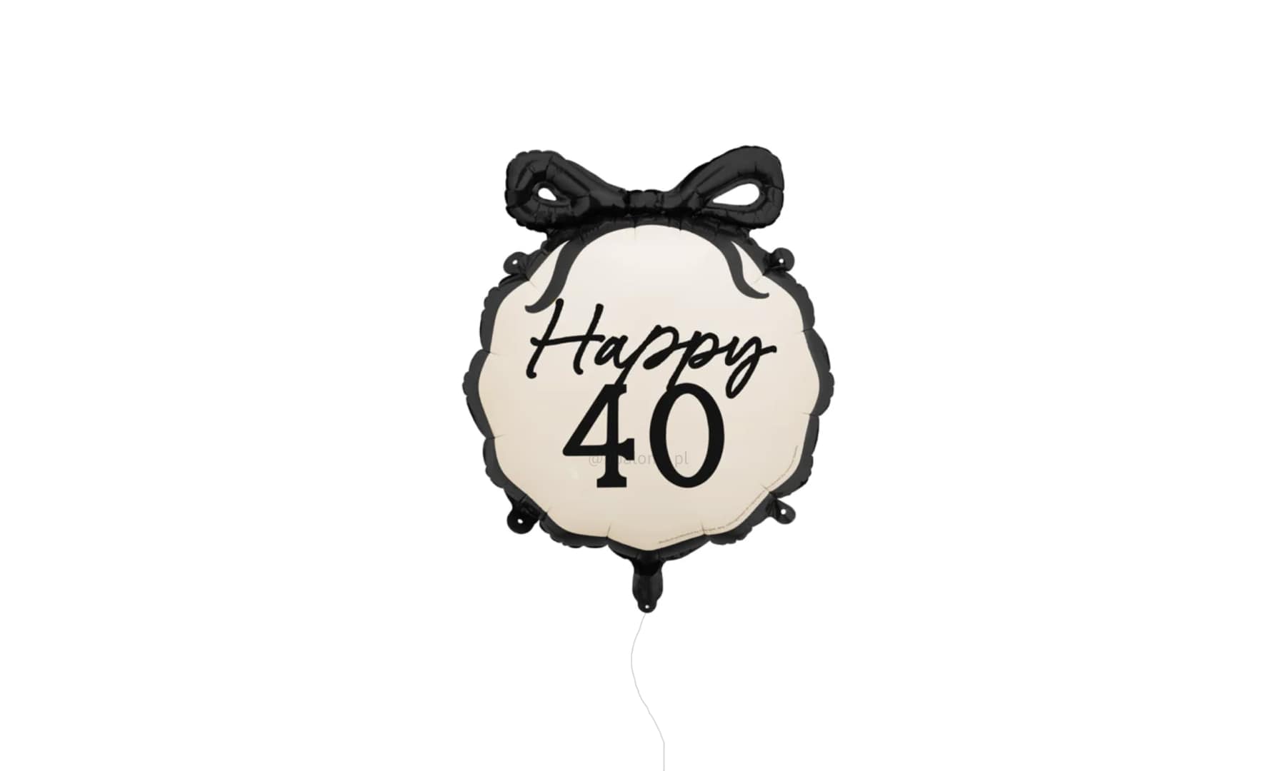 Balon Foliowy Happy 40 – Dekoracja na 40 Urodziny