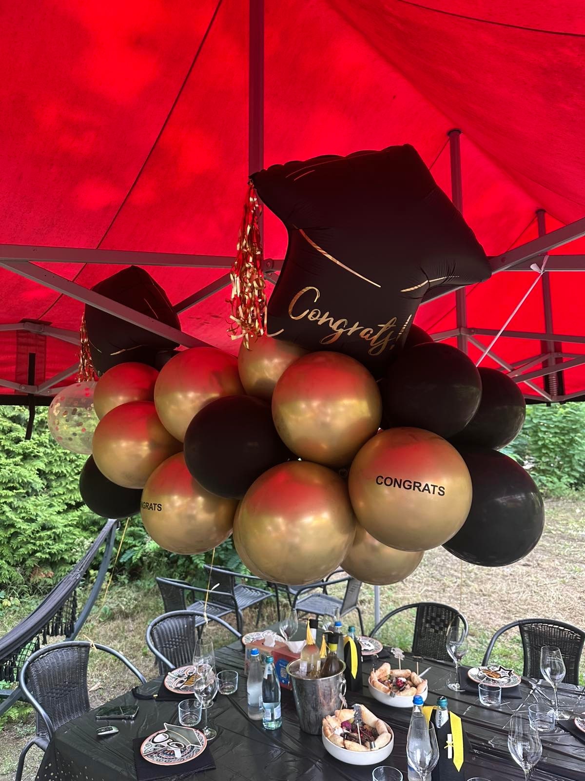 Girlanda balonowa dla na ukończenie – do podwieszania